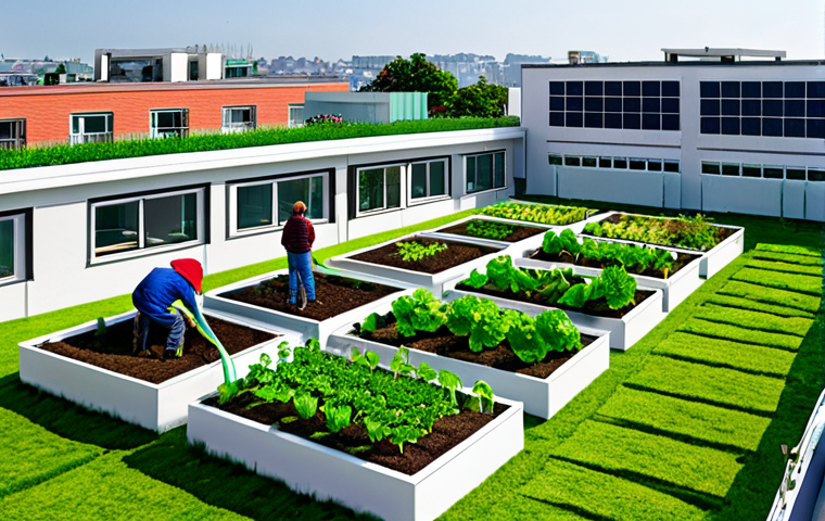 자연을 통한 도시 안전성 향상 - **City Park Scene:** "A family-friendly urban park scene, with fully clothed people enjoying leisure...